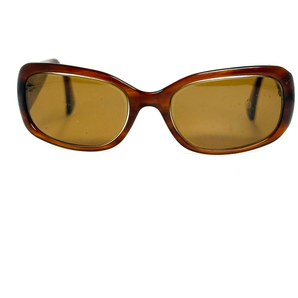 Coach Bronwen S829 Amber Horn Brown Womens Oval Eyeglasses Frames H19266 - Picture 1 of 7